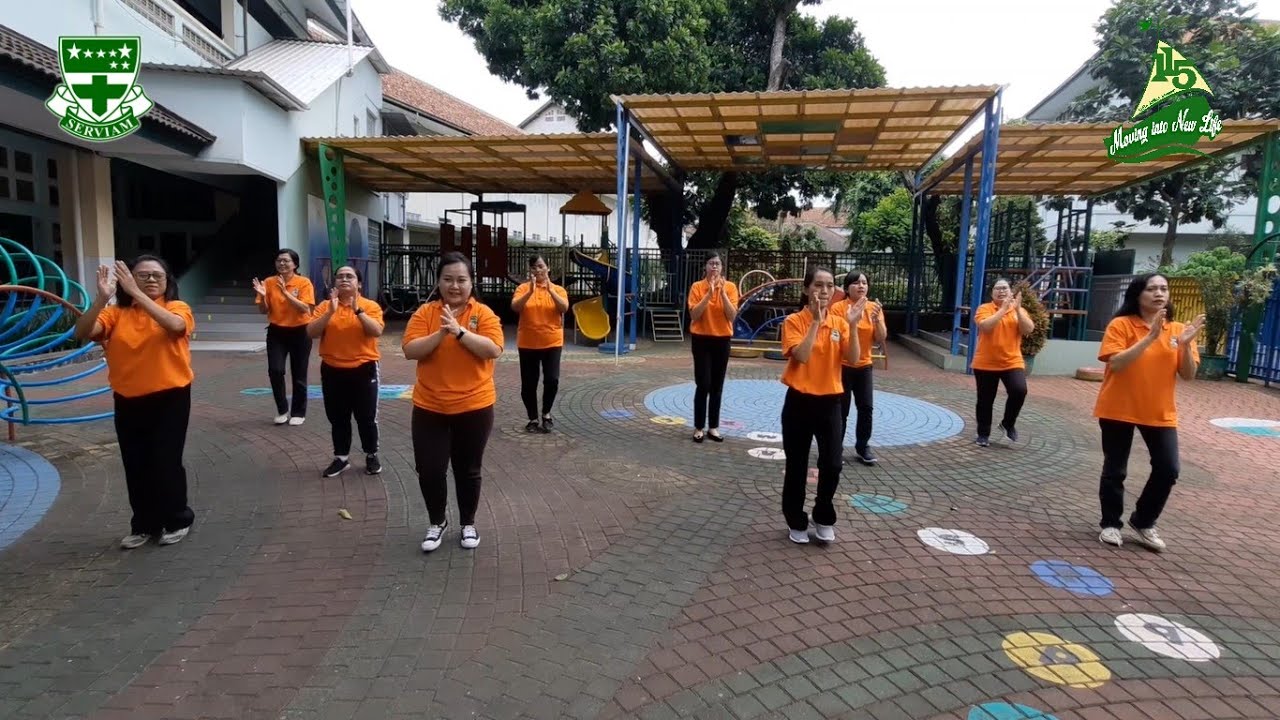 Senam Ria Anak Indonesia bersama Guru-Guru KB-TK! - YouTube