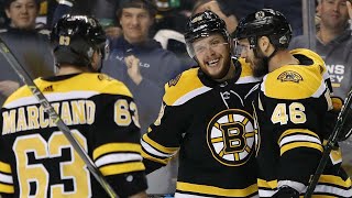 Pastrnak single-handedly downs Maple Leafs with 6-point night