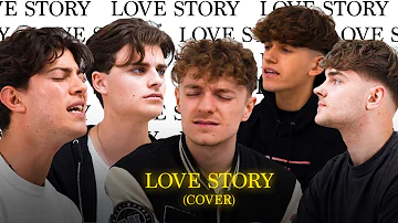 Love Story - Taylor Swift Cover by boyband Here at Last