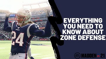 How Zones and Match Coverage Works in Madden 21| Best Gun Bunch Defense| Madden 21 Tips and Tricks|