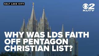 BYU historian explains why LDS faith was left off Pentagon Christian list