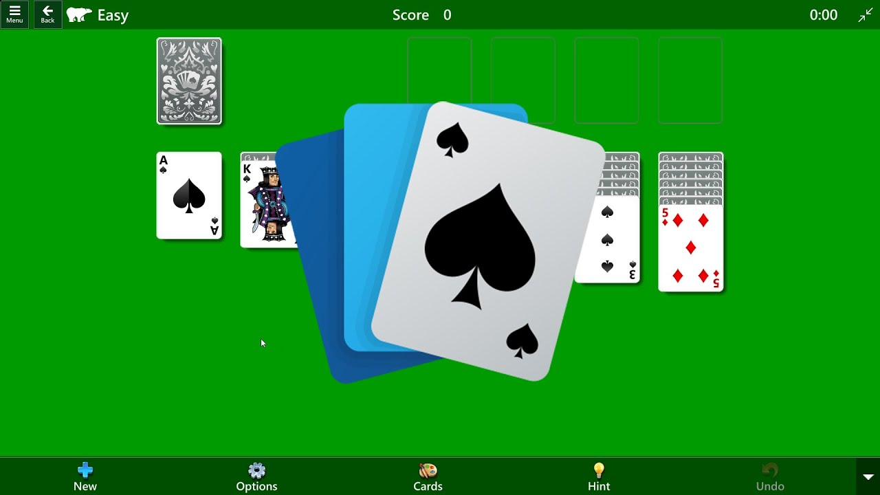 Solitaire Speedrun World Record 0:03 - Google Solitaire Glitched