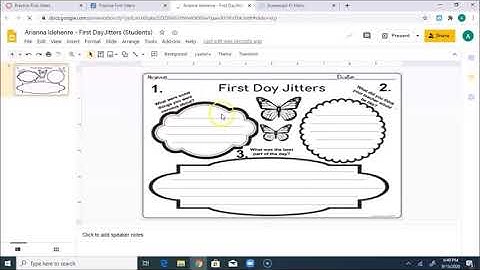How to open a Google Assignment in Canvas 1st Time