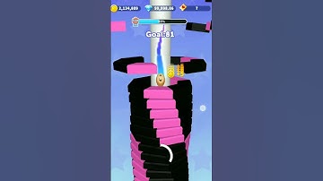 Halix Stack Drop ball game parts 35 😀😘|| #stackball #youtubeshorts #viralshortsvideo #games