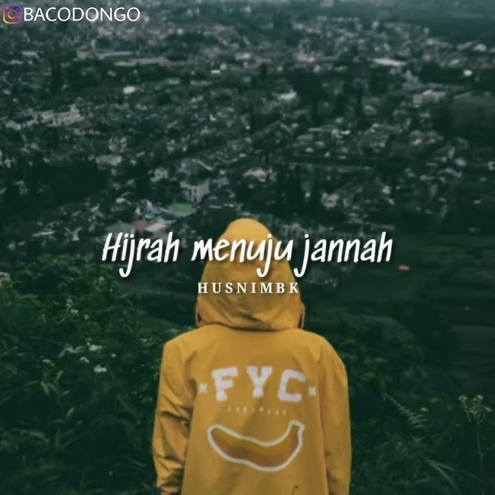 Hijrah menuju jannah (instagram story)