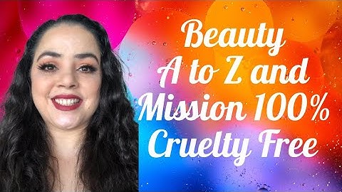 Beauty A to Z and Mission 100% Cruelty Free Project Pan INTRO |  January 2022 #beautyatoz
