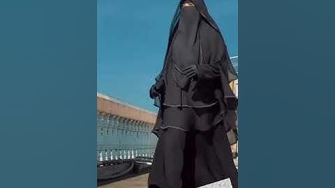 Beautiful Abaya burkha design 2023 | Muslim girls status | Stylish Nakab design #shorts #burkha