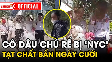 Xôn xao clip cô dâu chú rể bị NGƯỜI YÊU CŨ "TẠT CHẤT BẨN" trong ngày cưới… công an vào cuộc