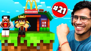I Made McDonald For JACK In Minecraft Oneblock 😱