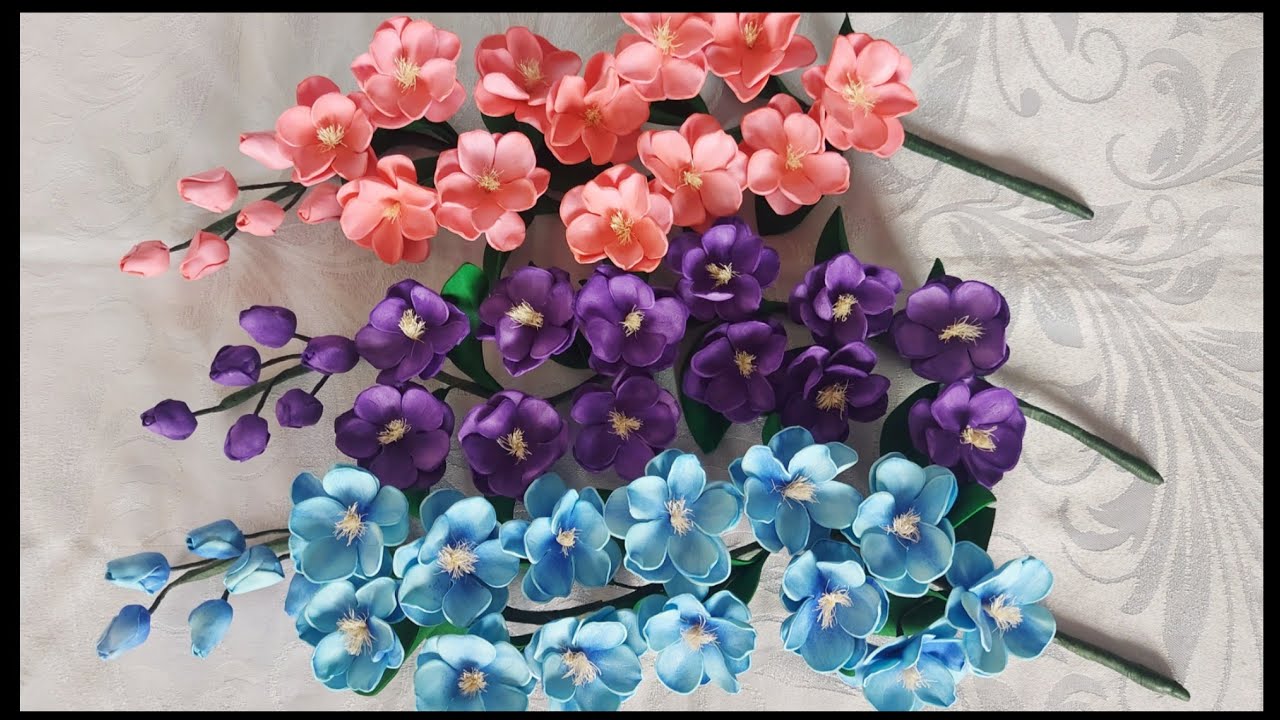 Flôres em E.V.A - Complemento para arranjos 