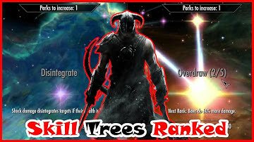 Skyrim Skill Trees Ranked Worst To Best