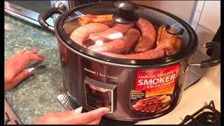 PRESTO Indoor Electric Smoker & Slow Cooker / Unboxing - #2209