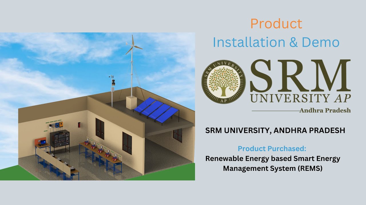 Renewable Energy based Smart Energy Management System at SRM University, Andhra  Pradesh