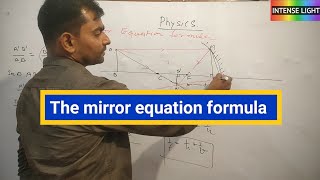 The mirror equation formula