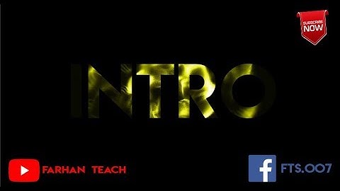 Adobe Premiere Pro CC Best Tutorial How to make TRANSPARENT movie TITLE, INTRO or TEXT