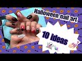 10 ideas de nail arts para Halloween 👻♡ | Kote Salas