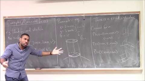 Math 392 Lecture 9 - Parametric surfaces, their areas and normal vectors