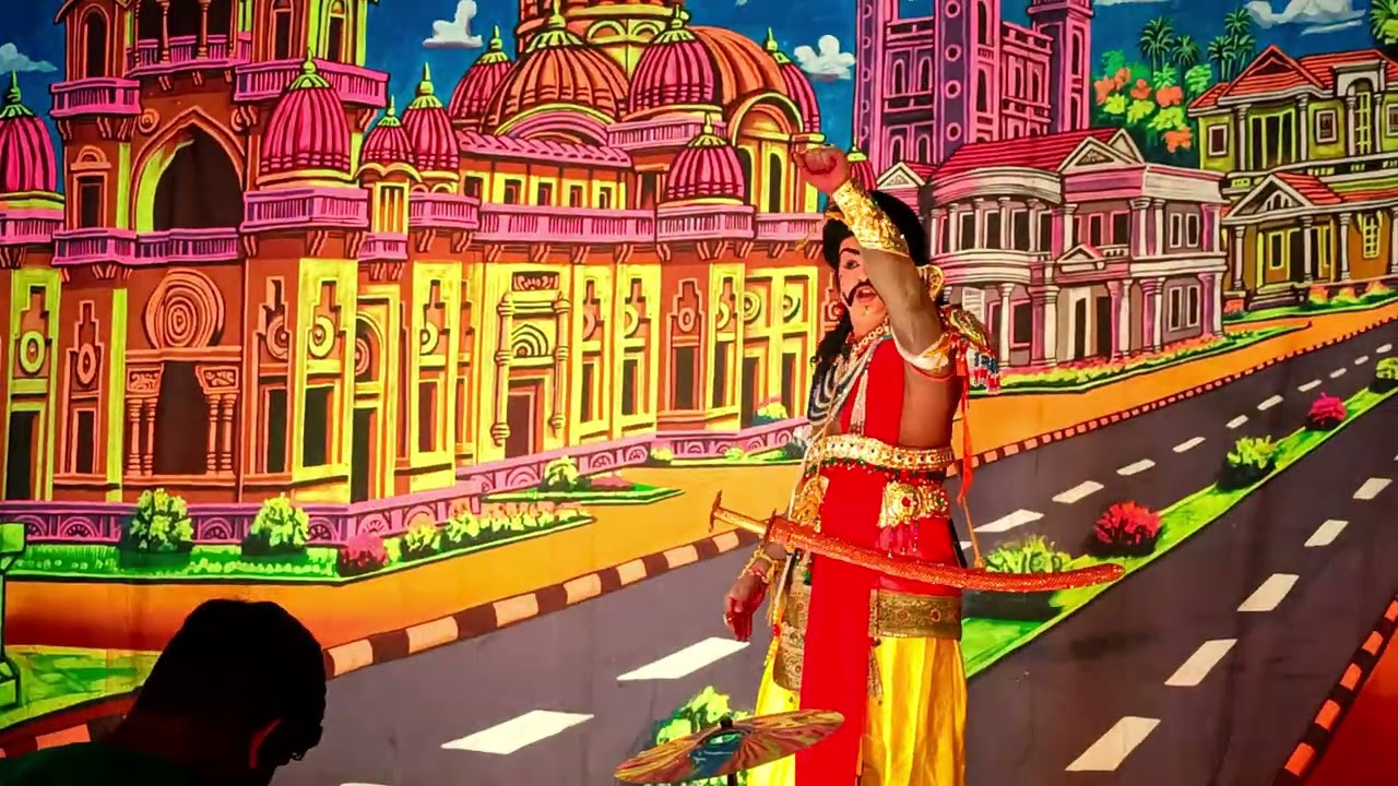 ಧರ್ಮ ಕ್ಷೇತ್ರ ಕುರುಕ್ಷೇತ್ರ ದುರ್ಯೋದನ ಪಾತ್ರದಲ್ಲಿ ಅಭಿಷೇಕ್ ಕೆ ಕುಪ್ಪೆ ಅಮೃತ್ತೂರು ಹೋಬಳಿ ಕುಣಿಗಲ್ ತಾಲ್ಲೂಕು 