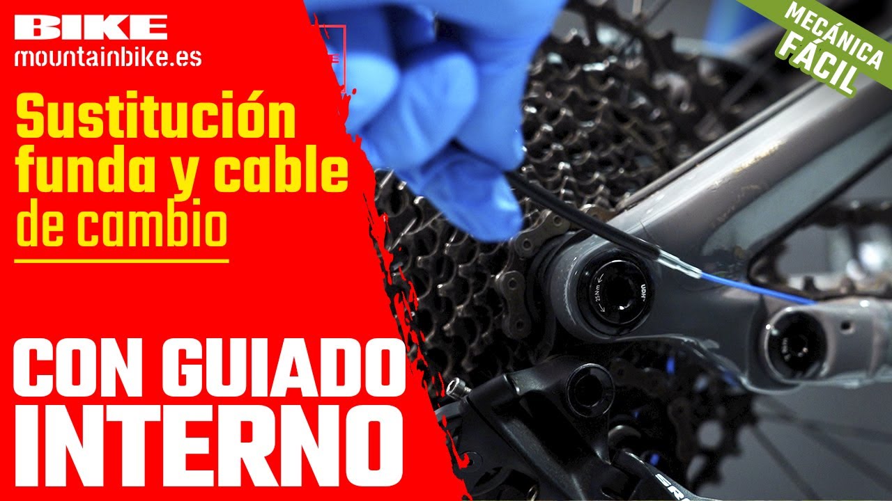 Mecánica Fácil BIKE: Cómo sustituir el cable del cambio con guiado interno  