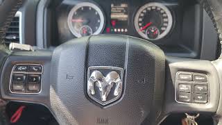 Reset de Servicio, Vida útil de aceite Dodge Ram 1500 2014.