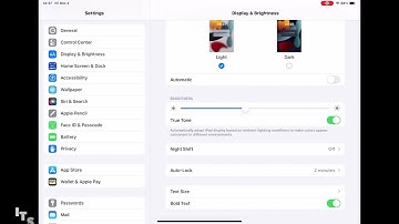 HOW TO ENABLE OR DISABLE BOLD TEXT IN IPADOS 15