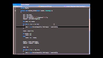 Validação de cpf, Linguagem C# - Visual Studio