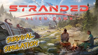 Stranded: Alien Dawn #01 Der Absturz 🌴 Survival Aufbau Simulation | Deutsch Lets Play