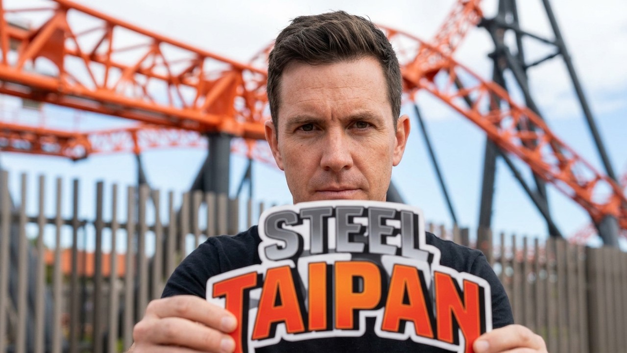 Theme Park Walk Through Dreamworld with Taylor Swift Cruel Summer Steel Taipan Gold Coast