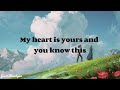 Ryan Mack Forever and Ever and Always (lyrics video)