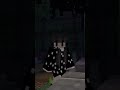 Divento mercoledì Addams su Minecraft #shorts#wednesday#minecraft