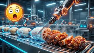 Inside a Futuristic Lotus Root Food Processing Factory