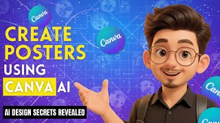 Create A Posters On Canva Using AI | Canva Tutorial for Beginners ✨🎨