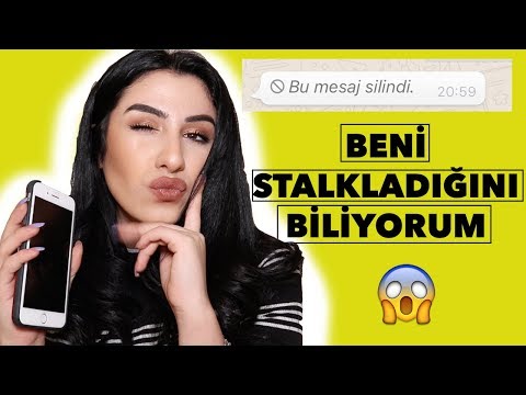 ESKİ SEVGİLİNİN SENİ STALKLADIĞININ KANITI !