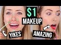 FULL FACE $1 MAKEUP || What Worked & What DIDN'T