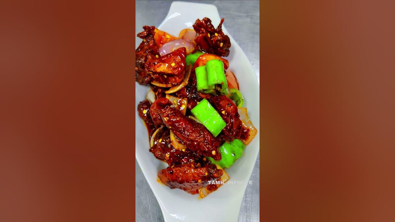 Spicy 🔥 Deviled Chicken Paprika Restaurant Abu Dhabi, Sri Lankan