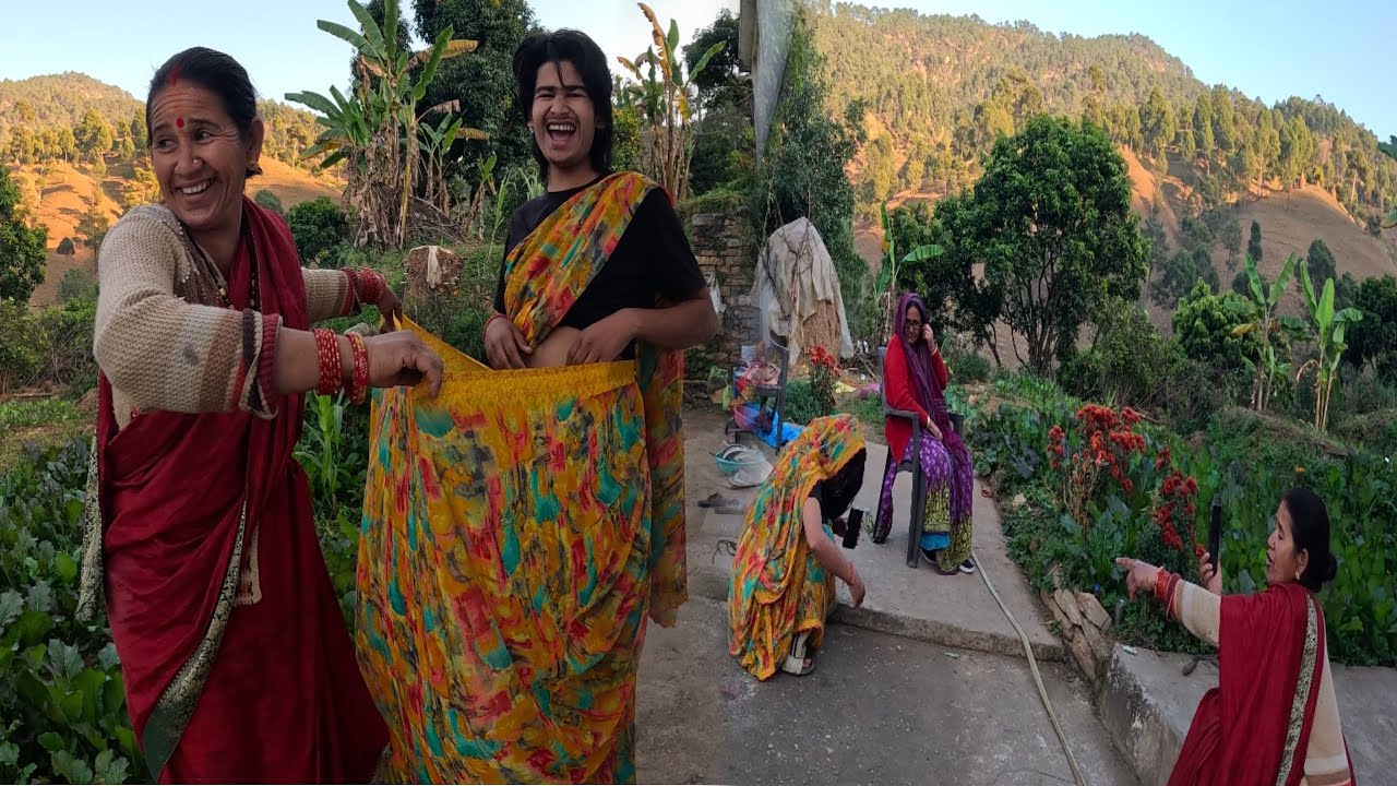 पहाड़ी कॉमेडी वीडियो शूटिंग😍,एक वीडियो के लिए लगती है इतनी मेहनत🥲।Pahadi lifestyle vlog 