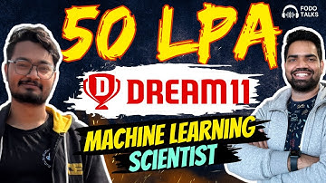 Dream 11 ML Scientist | 50 LPA | #interview #experience #ml #fodo #ai #fodoai #machinelearning