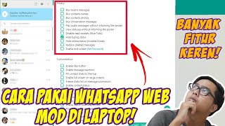 Cara Pakai Whatsapp Plus+ Web Di Laptop Dengan Banyak Fitur! screenshot 5