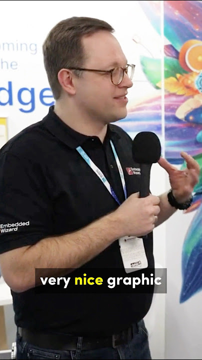 Ambiq and Embedded Wizard Demo Stunning Low-Power GUIs at Embedded World 2025 #Shorts