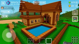Block Craft 3D: Crafting Game #4015 | Wooden House 🏠