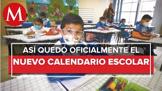 SEP publica calendario escolar para el ciclo 2021-2022
