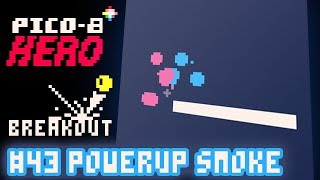 Breakout #43 - Powerup Smoke - Pico-8 Hero
