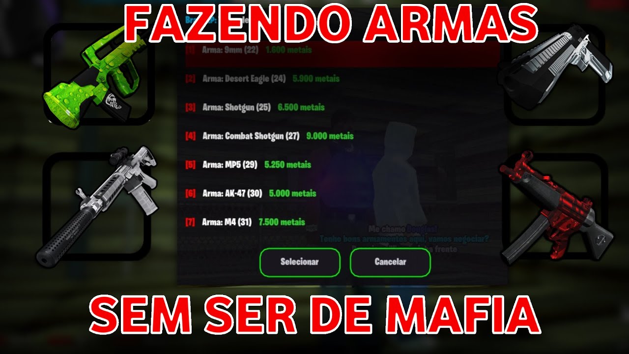 COMO COMPRAR ARMAS NO SERVIDOR Brasil Roleplay 😍 ‹ GTA ONLINE ANDROID/PC ›  