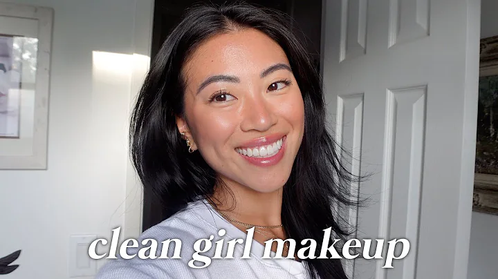 5 MINUTE MAKEUP ROUTINE! Clean Girl Look  (Real Ti...