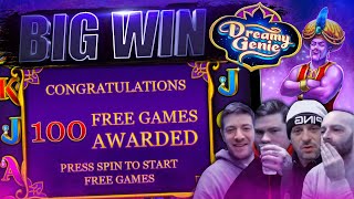 Longest Bonus Ever? Dreamy Genie Big Win!