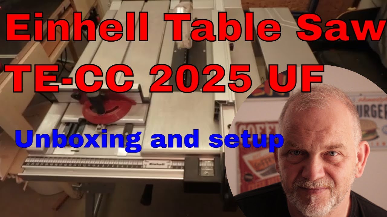 Einhell Table Saw Te Cc 2025 Uf Unboxing And Setup Youtube