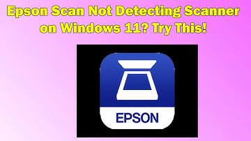 Epson Scan Not Working on Windows 11? Here’s How to Fix It