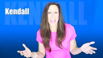 Learn to Spell KENDALL Toddler Song | Learn to Talk with Patty Shukla