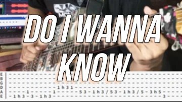 Do I Wanna Know | ©Arctic Monkeys |【Guitar Intro Cover】with TABS