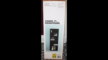 Room Essentials 5-Shelf Bookcase Assembly